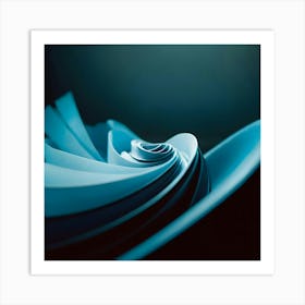 Spiral Paper - Spiral Stock Videos & Royalty-Free Footage 1 Art Print