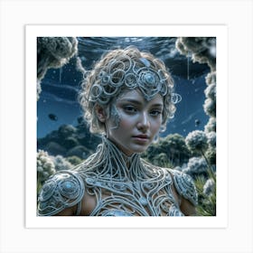 Ethereal Beauty Art Print