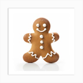 Gingerbread Man 3 Art Print