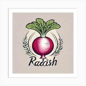 Radish 25 Art Print