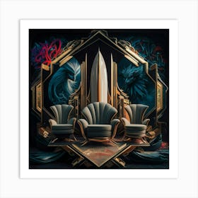 Throne Of Kings Art Print