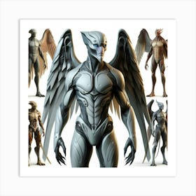 Angels Art Print