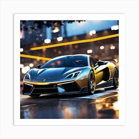 Lamborghini 183 Art Print