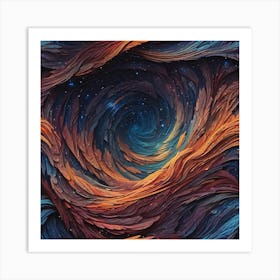 Abstract Painting 43 Art Print