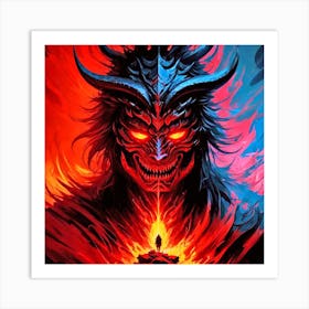 Demons And Devils Art Print
