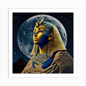 Pharaoh Of Egypt 2 Art Print