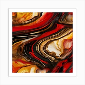 Abstract painting art 4 Art Print