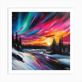 Aurora Borealis 119 Art Print