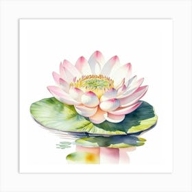 Lotus Flower Art Print