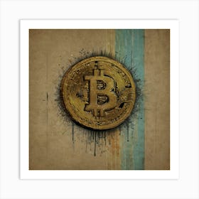 Bitcoin 1 Art Print