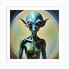 Alien 2 Art Print