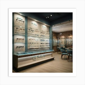 Eyeglasses Display Art Print