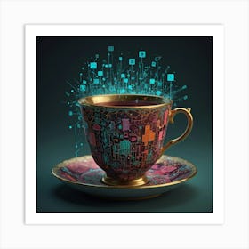 Tea Art 137 Art Print