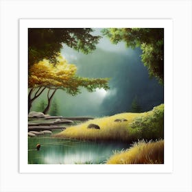 Quietude Art Print