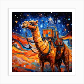 Camel Art Print