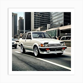 80s Coupe Car Art Print