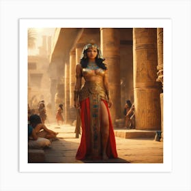 Egyptian Woman Art Print