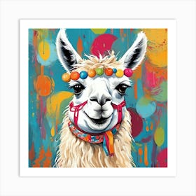 Llama 2 Art Print