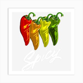 Chili Pepper Art Print