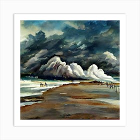 Stormy Sea Art Print