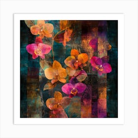 Orchids 16 Art Print