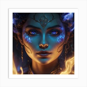 Elven Beauty Art Print