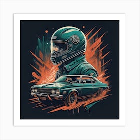 Chevrolet Gt Art Print