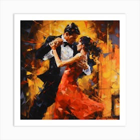 Tango Abstracts By Csaba Fikker 29 Art Print