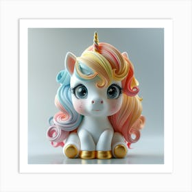 Beautiful Unicorn 6 Art Print