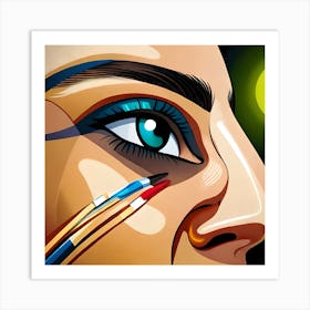 Egyptian Art Art Print