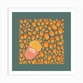 Acorns Art Print