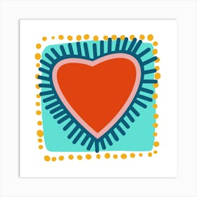 Heart Of Love Art Print