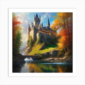 Harry Potter'S Castle Art Print