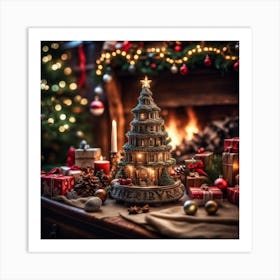 Christmas Tree Art Print