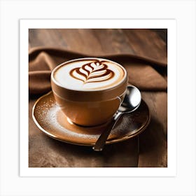 Latte Art Art Print