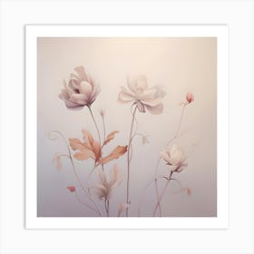 Delicate By F Parrish Art Print