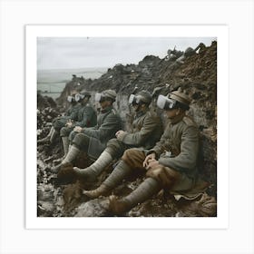 World War I Prochronism Art Print