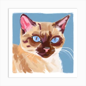 Siamese Cat 02 1 Art Print