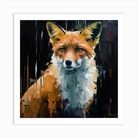 Fox ART Art Print