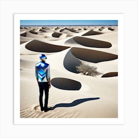 Sand Dunes 17 Art Print