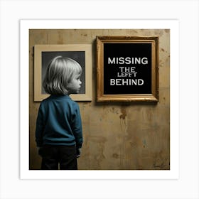 Leonardo Lightning Missing The Ones We Left Behind Art 0 Art Print