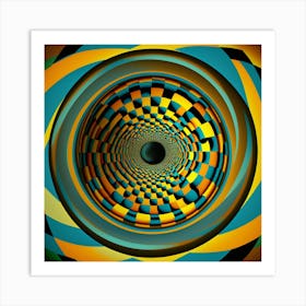 Octahedron Art Print