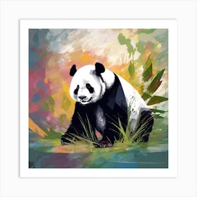 Panda Bear 2 Art Print