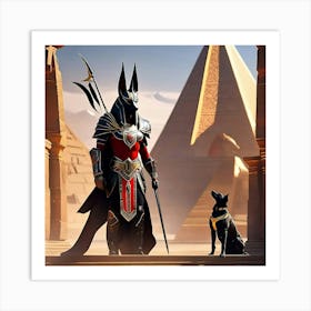 Egyptian Warrior Art Print