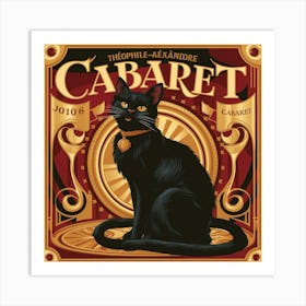 Chat Noir Cabaret, Théophile-Alexandre Steinlen 1 Art Print