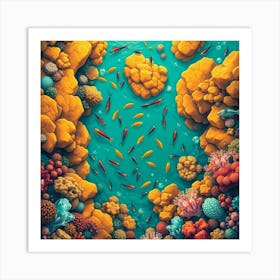 Coral Reef27 1 Art Print