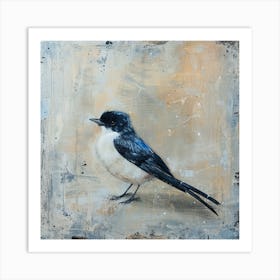 Blue Bird Art Print