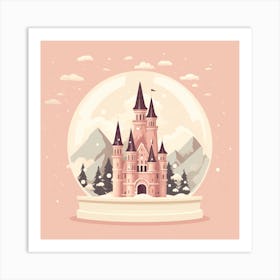 Schloss Neuschwanstein Germany 2 Snowglobe Art Print