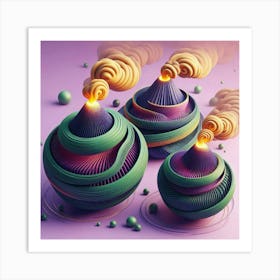 3d Art 2 Art Print