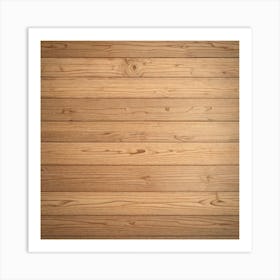 Wooden Planks Background 3 Art Print